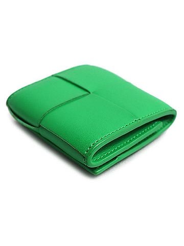 Bottega Veneta BOTTEGA VENETA Maxi Intrecciato Coin Purse/Coin Case, Green, 679846, Men's/Women's (view 2)