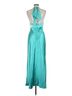 Princess Polly 100% Polyester Teal Cocktail Dress Size 6 - photo 2