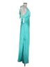 Princess Polly 100% Polyester Teal Cocktail Dress Size 6 - photo 3
