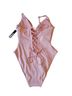 TA3 Solid Pink One Piece Swimsuit Size 2X - photo 2