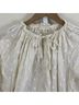 Ulla Johnson 100% Cotton Floral Ivory Long Sleeve Blouse Size 8 - photo 5