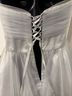 Star Box 100% Polyester 100% Nylon Silver Cocktail Dress Size L - photo 9