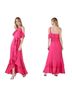 BCBGMAXAZRIA 100% Polyester 12% Spandex Pink Cocktail Dress Size 10 - photo 4