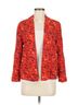 Vila 100% Viscose Floral Red Vila Blazer Size 8 - photo 1