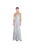 BCBGMAXAZRIA Solid Silver Cocktail Dress Size 6 - photo 4