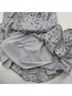 BCBGMAXAZRIA Solid Silver Cocktail Dress Size 6 - photo 9