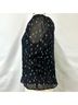 Eva Franco 90% Rayon 10% Lurex 100% Nylon 100% Polyester Polka Dots Black Multi Color Blouse Size 0 - photo 8