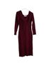Astr Solid Graphic Red Casual Dress Size S - photo 1