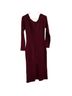 Astr Solid Graphic Red Casual Dress Size S - photo 2