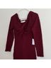 Astr Solid Graphic Red Casual Dress Size S - photo 4