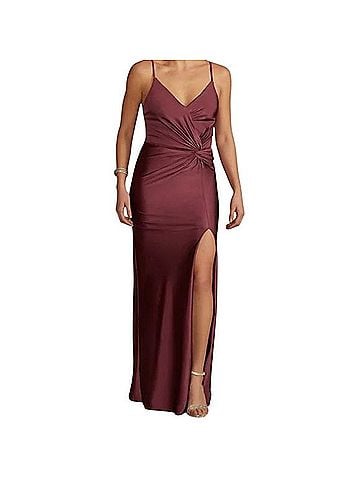 Galina Twist Front Sheath Dress Cocktail Dress (view 1)
