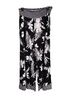 New Directions Floral Black White Dress Pants Size XL - photo 2