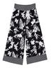 New Directions Floral Black White Dress Pants Size XL - photo 1