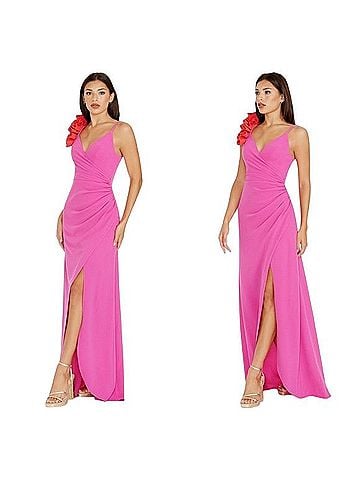 Dress the Population Camelia Gown Cocktail Dress (view 2)