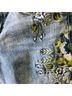 Blank NYC Floral Blue White Green Jeans Size 24 - photo 8