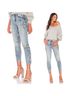 Blank NYC Floral Blue White Green Jeans Size 24 - photo 9