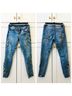 Blank NYC Floral Blue White Green Jeans Size 24 - photo 11