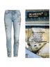 Blank NYC Floral Blue White Green Jeans Size 24 - photo 13