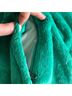 The North Face 100% Polyester Solid Green Fleece Size S - photo 6
