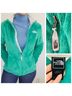 The North Face 100% Polyester Solid Green Fleece Size S - photo 7