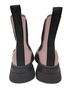 Ganni 100% Leather Pink Black Ankle Boots Size EU 37 - photo 2