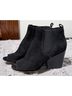 Tory Burch Black Ankle Boots Size 8 - photo 4