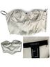 Forever 21 White Silk Top Size M - photo 7