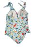 Summersalt Floral Multi Color Blue One Piece Swimsuit Size 22 - photo 2