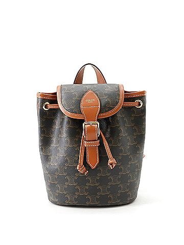Céline Celine Triomphe Folco Backpack Mini Calf Leather 197662 CELINE Handbag (view 1)