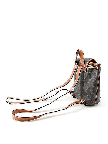 Céline Celine Triomphe Folco Backpack Mini Calf Leather 197662 CELINE Handbag (view 2)