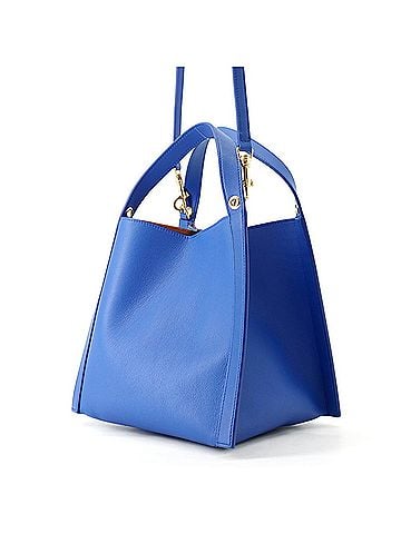 Céline Celine Cubo 124182 Leather Handbag, CELINE 2-way Shoulder Bag, Women's (view 2)