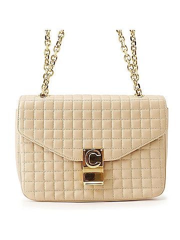 Céline Celine Chain Shoulder Bag C Medium Quilted 187253BFC CELINE Handbag Women's (view 1)