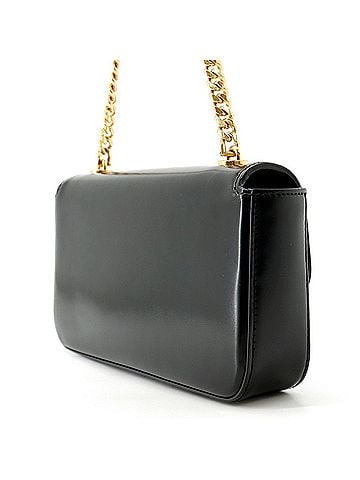 Céline Celine Chain Shoulder Bag Cuir Triomphe Leather CELINE Handbag Black (view 2)