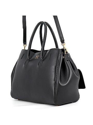 Balenciaga Balenciaga Bel Air Carry All tote bag, calf leather, 2-way shoulder black, handbag, women's, BALENCIAGA (view 2)
