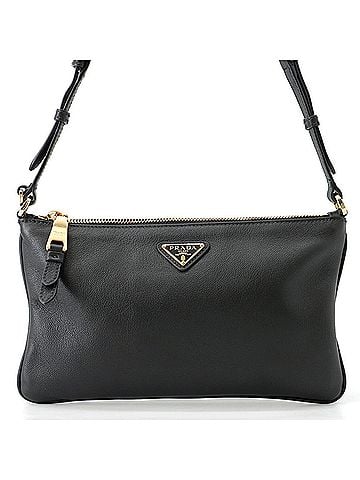Prada Prada Shoulder Bag Triangle Leather 1BC238 PRADA Handbag (view 1)