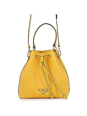 Prada Prada Triangle Saffiano Leather Handbag 1BE032 PRADA 2-way Shoulder Bag (view 1)