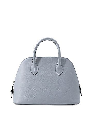 Hermès Hermes Bolide 1923 25 Verso Bleu Lin Glacier Evercolor U stamp 2-way shoulder bag handbag HERMES (view 1)