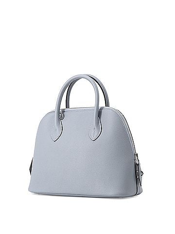 Hermès Hermes Bolide 1923 25 Verso Bleu Lin Glacier Evercolor U stamp 2-way shoulder bag handbag HERMES (view 2)