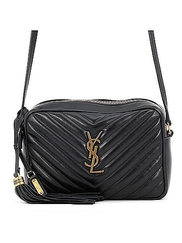 Yves Saint Laurent Yves Saint Laurent Saint Laurent Paris Shoulder Bag, Lou Camera Cassandra, YSL Quilted, 520534, SAINT LAURENT PARIS, Black; Handbag, Paris, PARIS (view 1)