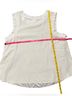 Cinq à Sept 100% Silk Solid Ivory Tank Top Size L - photo 5