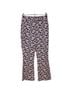 Boden Floral Purple Blue Khakis Size 4 - photo 2