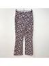 Boden Floral Purple Blue Khakis Size 4 - photo 3
