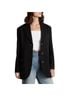 Everlane 60% Lyocell 40% Cotton 100% Recycled Polyester Black Blazer Size 0 - photo 1