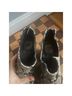 Vince Camuto Snake Print Gray Ankle Boots Size 7 - photo 3