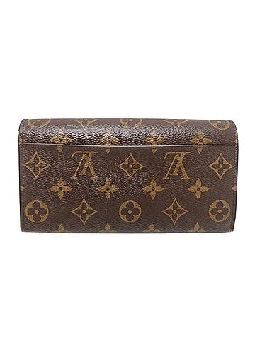 Louis Vuitton Louis Vuitton Portefeuille Sarah Women's Long Wallet M60531 Monogram Brown (view 2)