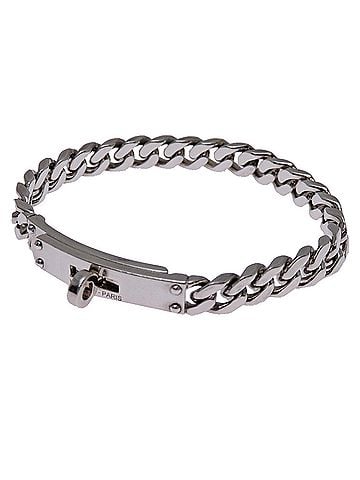 Hermès Hermes Kelly Gourmet XS Women's Bracelet, Sterling Silver 925 (view 1)