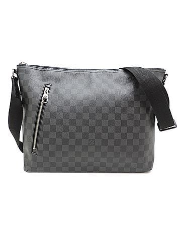 Louis Vuitton Louis Vuitton Mick MM Men's Shoulder Bag N41106 (Discontinued) Damier Graphite Black (view 1)