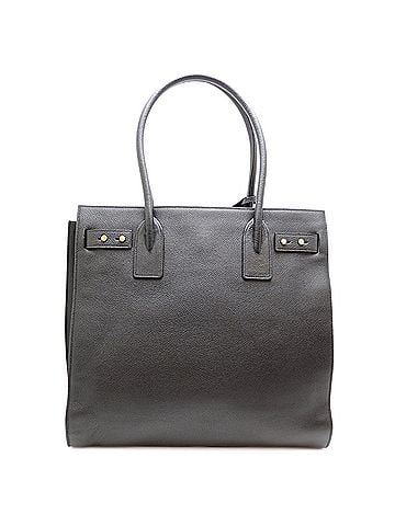 Saint Laurent Saint Laurent Sac de Jour Men's Tote Bag 647168 Leather Black (view 2)
