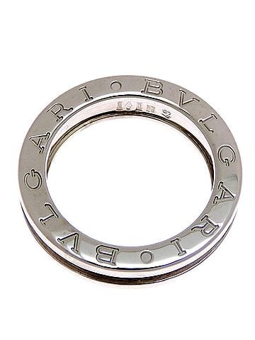 Bvlgari Bvlgari #49 18KWG B-ZERO1 XS Women's Ring 346566 18K White Gold (view 2)