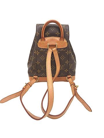 Louis Vuitton Louis Vuitton Mini Montsouris Women's Backpack M51137 (Discontinued) Monogram Brown (view 2)